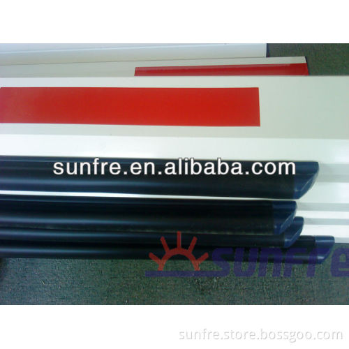 Rubber lining barrier arm, Parking Barrier Gate Arm, Traffic gate arm, Straight arm